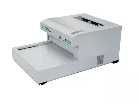 White machine of Waygate Technologies Film Digitizer