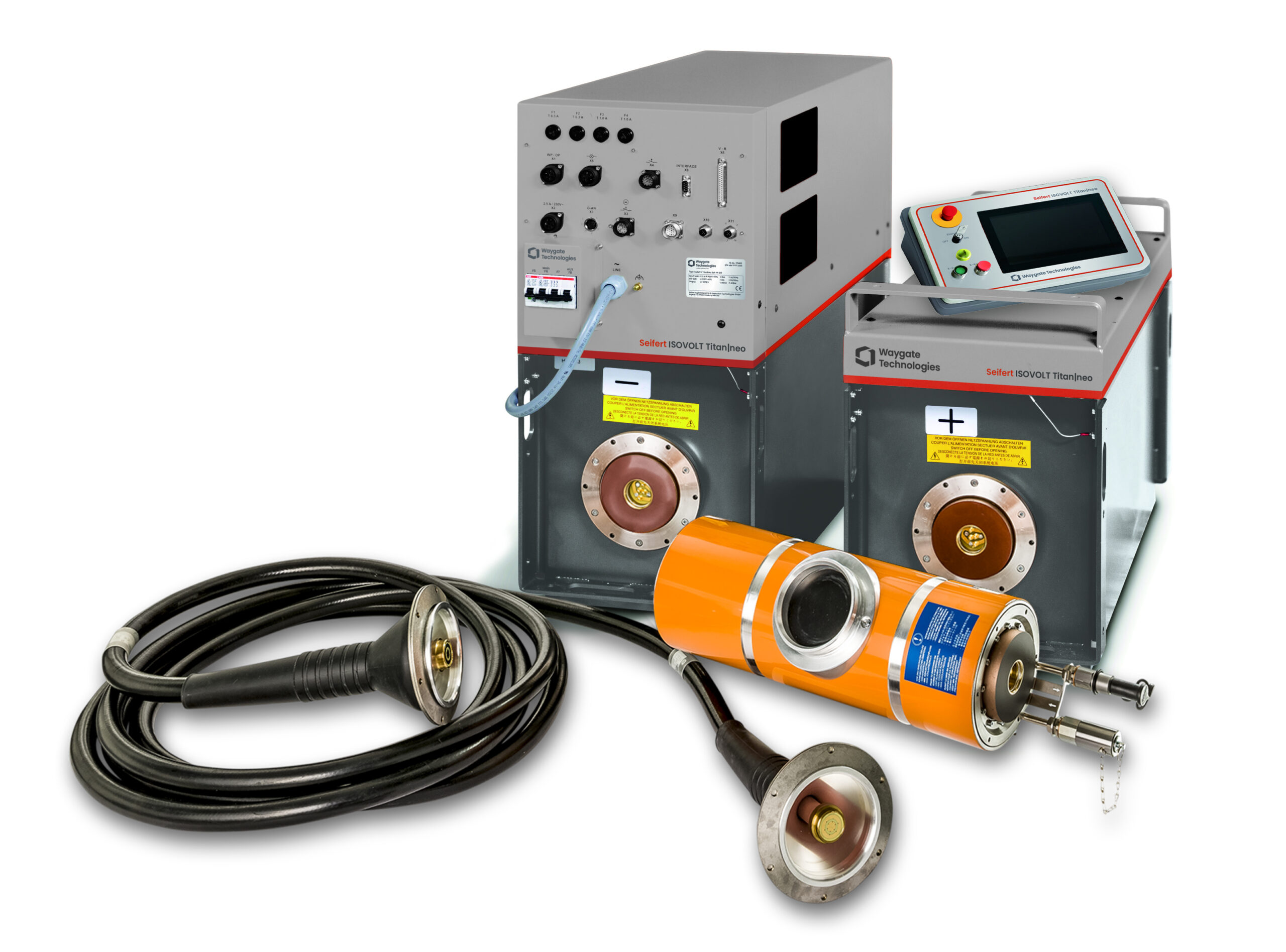 Seifert ISOVOLT X-Ray Tubes 3 rectangular shape Machines and 1 Seifert ISOVOLT X-Ray Tubes