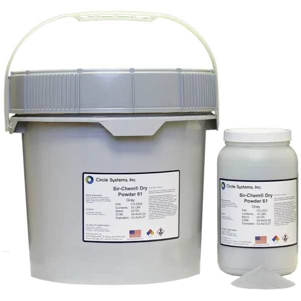 Circle Systems Sir-Chem® Dry Powder 61