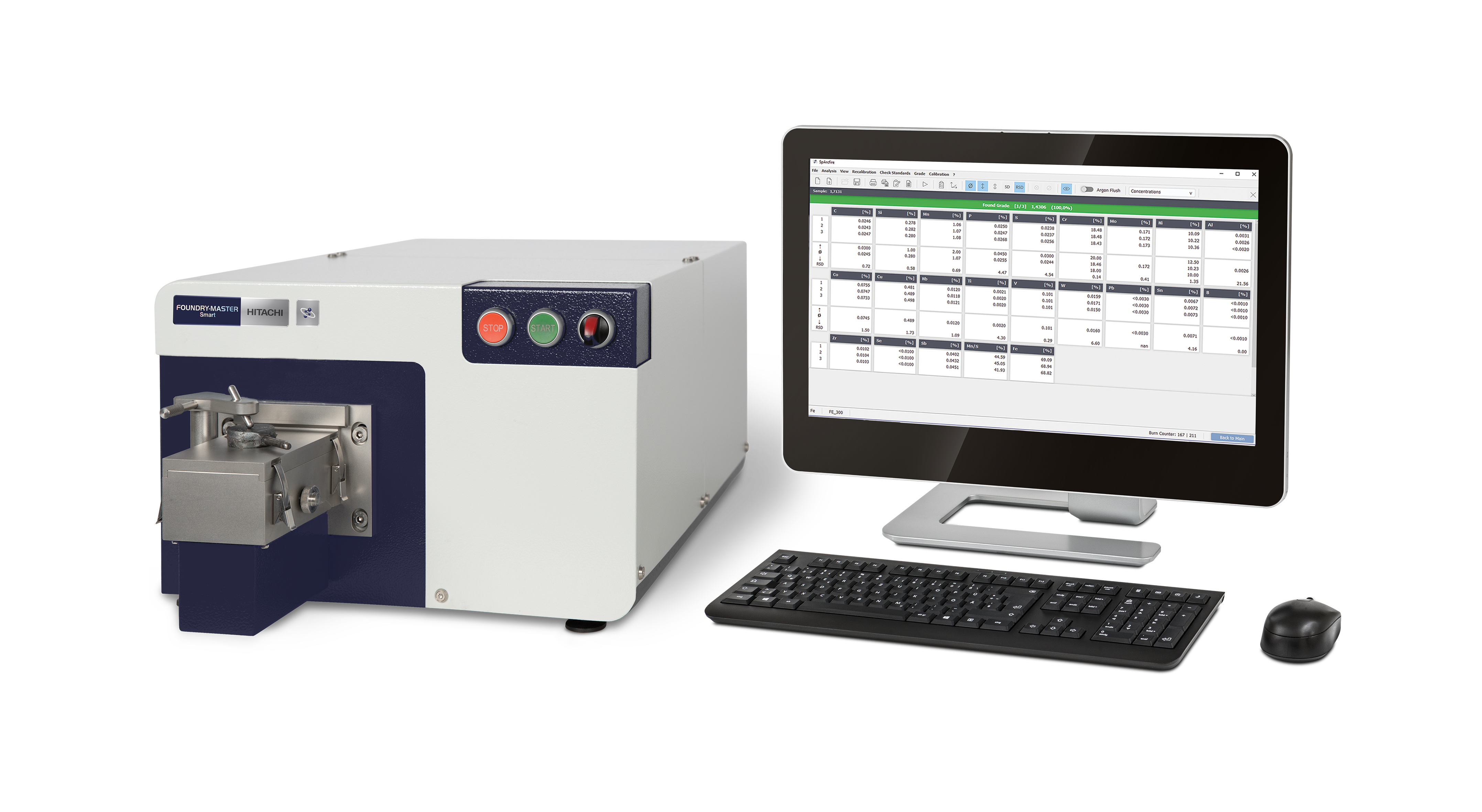 Hitachi FM Expert Optical Emission Spectrometer Hitachi FM Expert Optical Emission Spectrometer